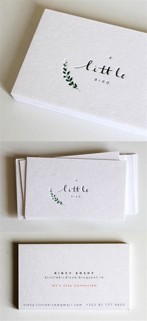See more ideas about hand drawn cards, drawings, whimsical art. Beautiful Hand Drawn Typography And Illustration On A Minimalist Design Letterpress Business ...