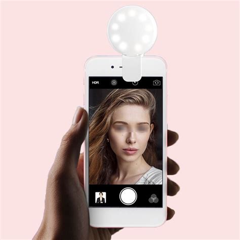 Universal Selfie Led Ring Flash Light Portable Mobile Phone Leds