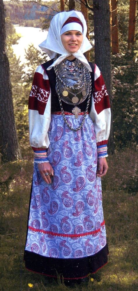 Folkcostumeandembroidery Costume And Embroidery Of The Seto Estonia