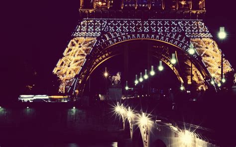 Eiffel Tower Paris Lights Night Wallpaper 2560x1600 166922