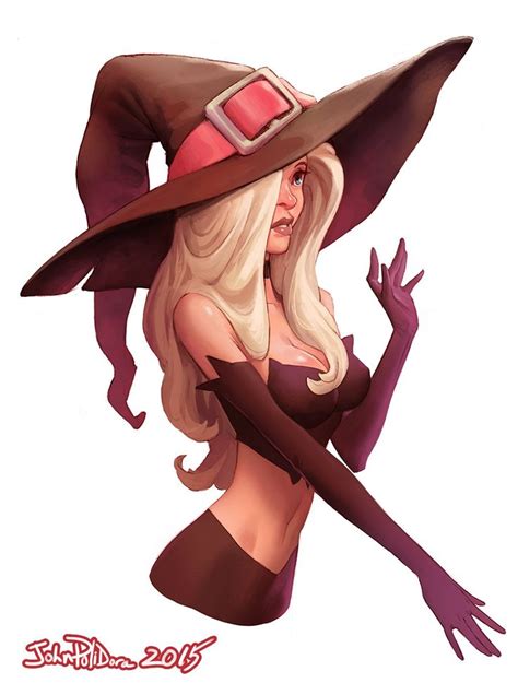 sexy witch john polidora on artstation at artwork sexy witch ca