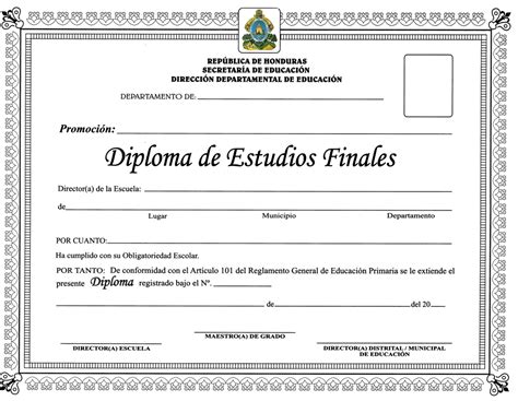 Formatos De Diplomas