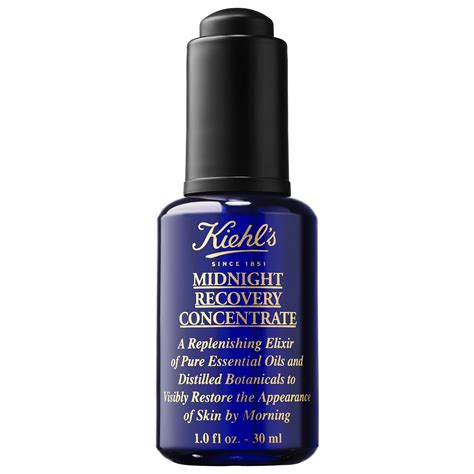 Midnight Recovery Concentrate Moisturizing Face Oil Kiehls Since