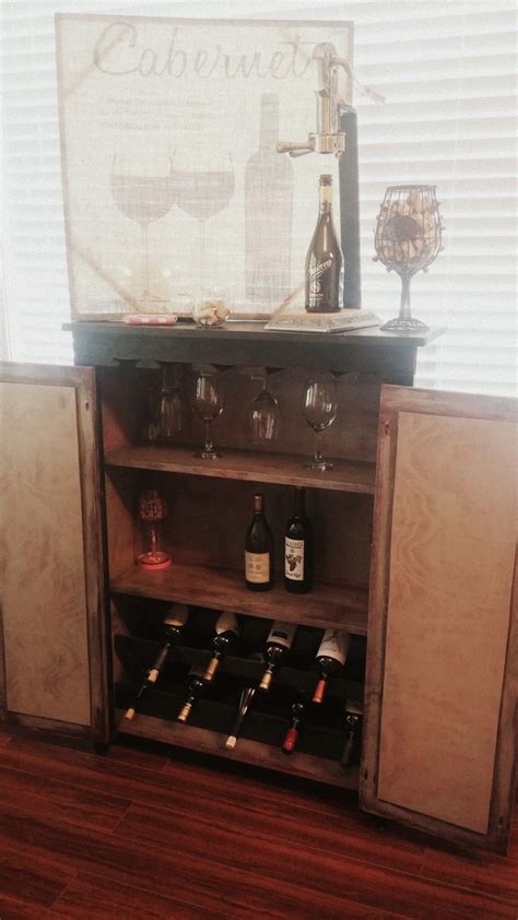 Primitive furniture pie safe / jelly cabinet / country furniture , storage cabinet , rustic farmhouse cabinet / country farmhouse cabinet. Ana White | Wine Cabinet - Made from jelly cupboard\pie ...