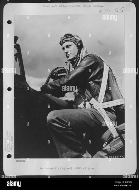2nd Lt Bernard Smith 511 Durston Avenue Syracuse New York Of The 63rd Fighter Squadron