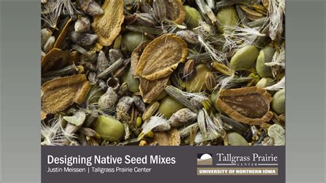 Designing Seed Mixes For Native Habitat Youtube