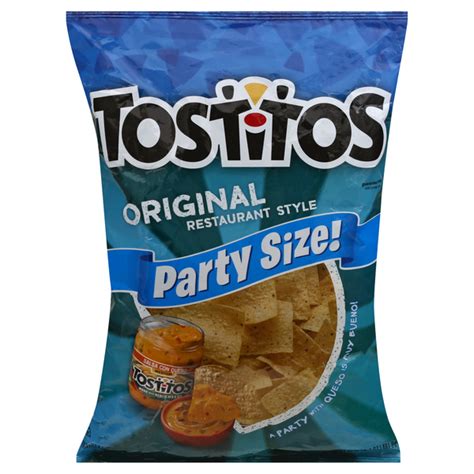 save on tostitos tortilla chips original restaurant style party style order online delivery giant