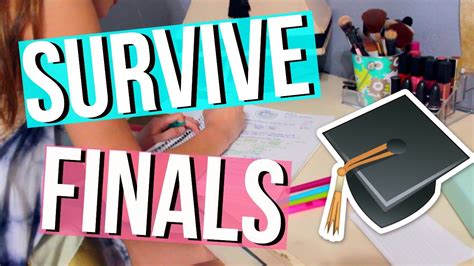 How To Survive Finals Week My Study Tips And Hacks Youtube
