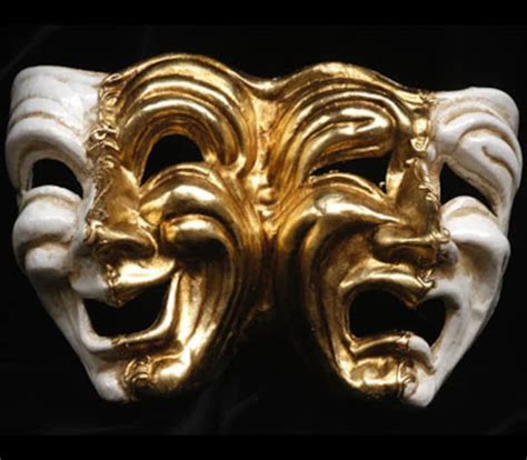 Tragedy And Comedy Mask Theater Mask House Decor Mask Drama Etsy