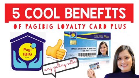 Cool Benefits Uses Of Pagibig Loyalty Card Plus Myra Mica Youtube