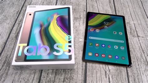 The samsung galaxy tab s5e is powered by a qualcomm sdm670 snapdragon 670 (10 nm) cpu processor with 128 gb, 6 gb ram or 64 gb, 4 gb ram. Samsung Galaxy Tab S5E - YouTube