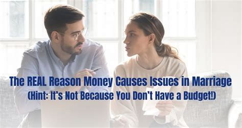 The Real Reason Money Causes Issues In Marriage Shaunti Feldhahn
