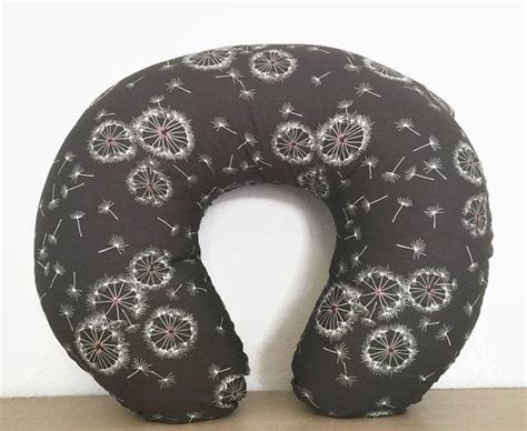 It can't solve all your breastfeeding problems, but can be a. Nursing Pillow Cover Ash Brown Dandelions -- Breastfeeding Pillow Slipcover Neutral Modern ...
