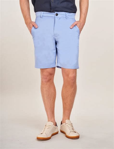 Mens Light Blue Shorts Tailored Shorts By Paul Brown