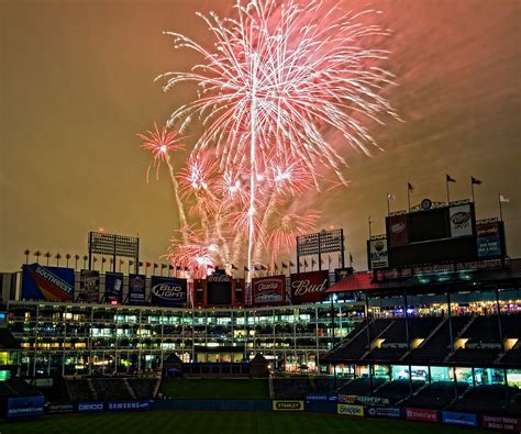 Ballpark In Arlington Friday Night Fireworks 4 17 09 Ran Flickr