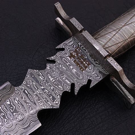 Damascus Dagger Bk0097 Black Forge Knives Touch Of Modern