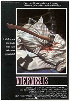 Varios jóvenes pasan sus vacaciones en un campamento de verano, reabierto recientemente, y en el que unos años antes murió un joven ahogado en el lago. Viernes 13 (1980) - El Séptimo Arte