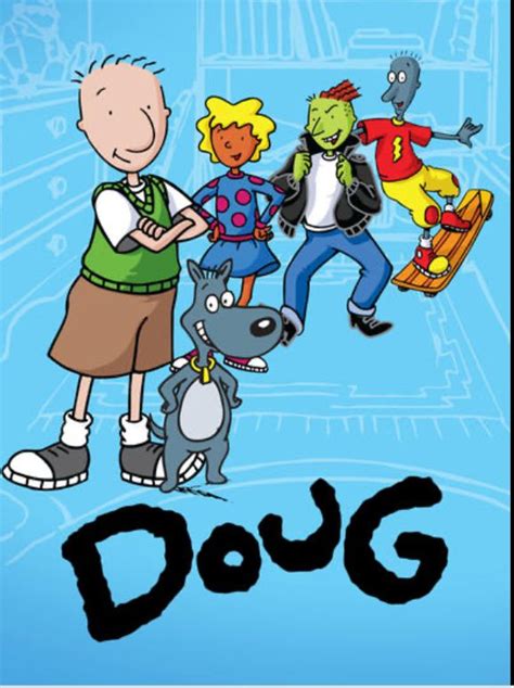 Doug Nickelodeon And Disney Series Doug Cartoon Cartoon Posters Cartoon