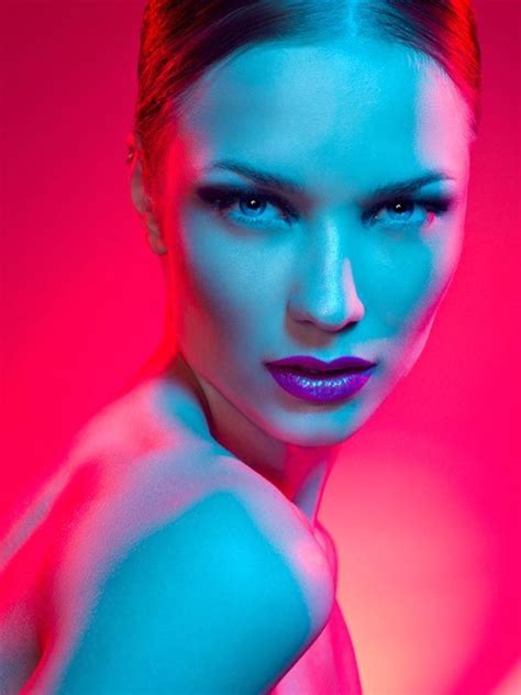 David Benoliel Photography Colour Gel Photography Portrait Lighting