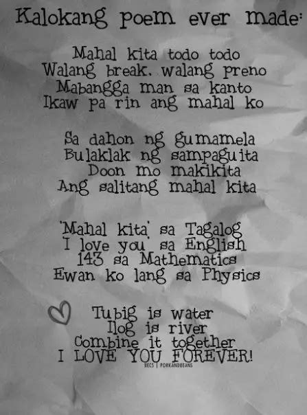 Filipino Poems