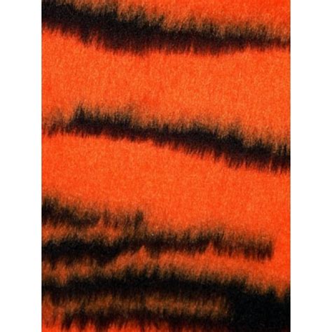 Tiger Fur Fabric Orange Bk 1 Yd