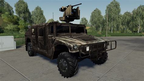 Мод Army Humvee V10 для Fs19 12x Моды для игр про автомобили от