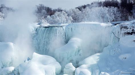Niagara Falls Frozen Bing Wallpaper Download