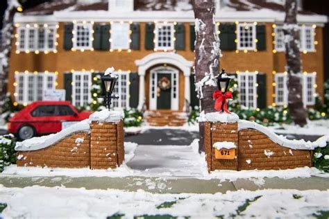 Entire Home Alone House Recreated In Gingerbread For 30th Anniversary