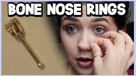 How To Put In A Bone Nose Ring Nose Piercing Stud Nose Ring Nose