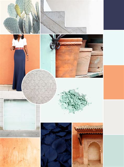 A Mood Board For May Moodboards A Mood Board Filled With Navy Blue