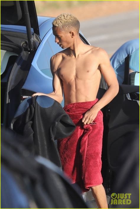 Jaden Smith Shows Off His Buff Bod While Surfing In Malibu Photo Jaden Smith