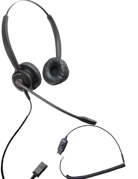 Avaya Compatible Xs 825 Ultra Noise Canceling Headset With Mute Avaya