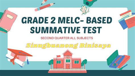 Grade 3 2nd Quarter Summative Tests All Subjects With Tos Deped Click
