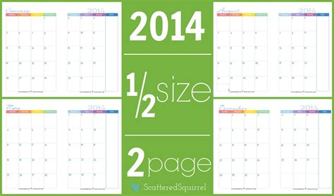 Take Free Printable Calendars Half Page Calendar Printables Free Blank