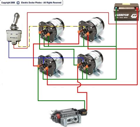 Find your wiring diagrams 3 solenoid ramsey winch here for wiring diagrams 3 solenoid ramsey winch and you can print out. I have a winch that is 12v dc. The relays out so I want to use solenoids, not sure how to wire it.