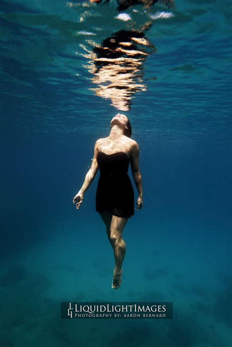 LiquidLightImages Hawaii Photographer Underwater Her Reflection