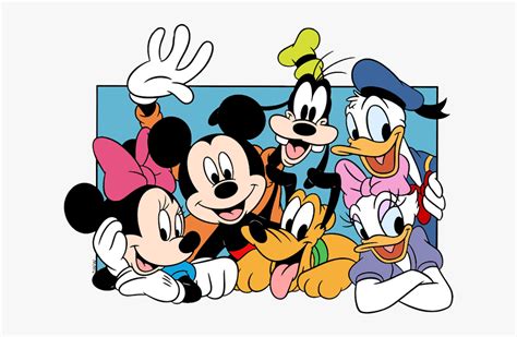 Mickey Mouse And Gang Free Transparent Clipart Clipartkey