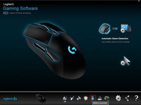 Lets you add and remove devices that use a unifying receiver. Manage G403 wireless gaming mouse power settings with Logitech Gaming Software