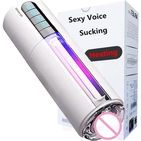 Intelligent Voice Heating Sucking Masturbation Machine Deep Throat Male Masturbators Oral Vagina