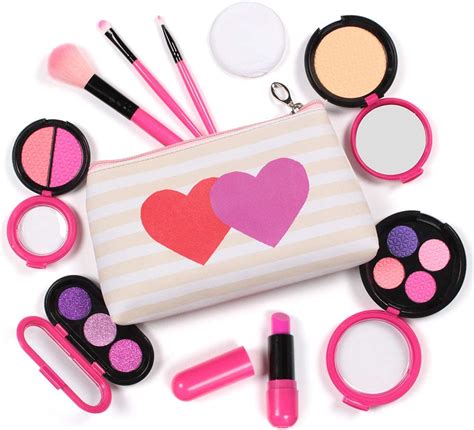 Amosting Kids Makeup Set For Girls Pretend Makeup Kit Toys For Girls
