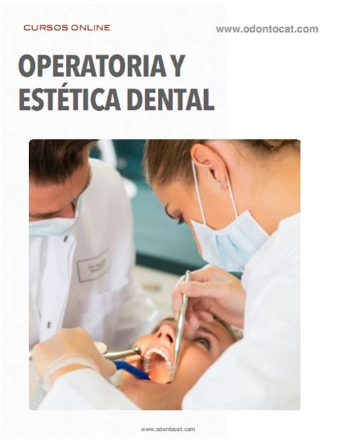 Odontocat Curso Online De Operatoria Y Estética Dental
