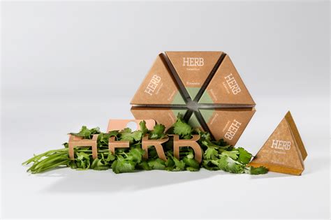 Herb Student Project On Packaging Of The World Creative Package