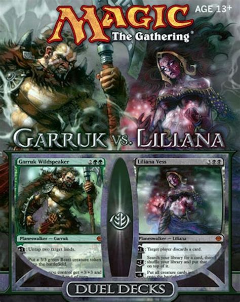 Magic The Gathering Garruk Vs Liliana Duel Deck Da Card World