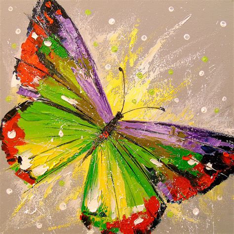 Butterfly Acrylic Painting