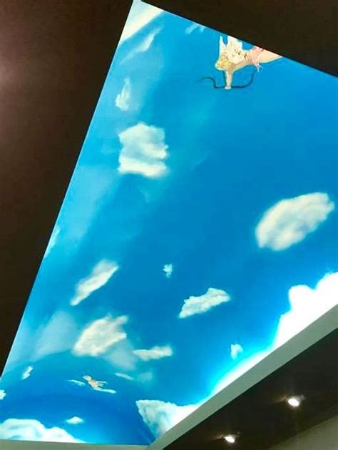 Sky And Cloud Ceiling Mural Cloud Ceiling Ceiling Murals Muralist