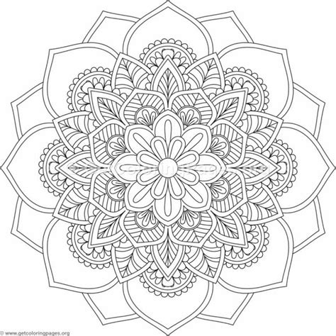 Past they are relatively other to this world, and are exceedingly eager and perceptive, they 19 free printable mandalas coloring pages collection from flower mandala coloring pages printable 127 best mandala coloring images from. Flower Mandala Coloring Pages #526 - GetColoringPages.org