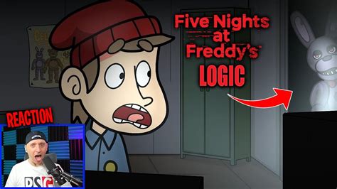 Five Nights At Freddy S Logic Cartoon Animation Gametoons Ptg Reacts Youtube