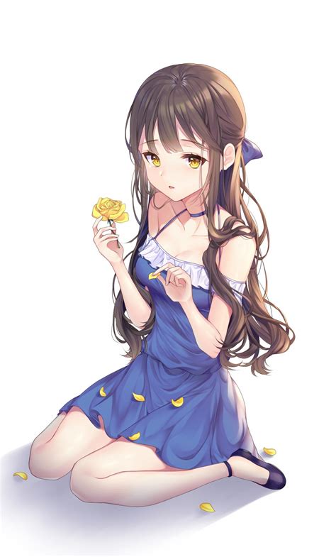 Cute Anime Girl Iphone Wallpaper Wallpapersafari