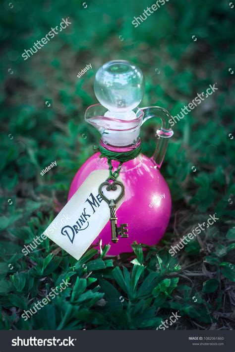 Drink Me Potion Alice Wonderland Theme Stock Photo Edit Now 1082061860