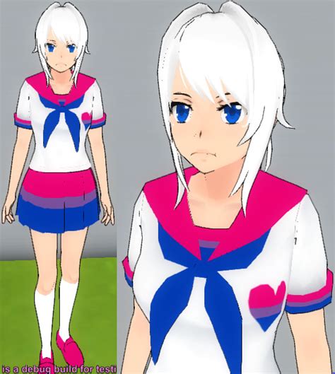 Yandere Sim Skin Bisexual Flag By Televicat On Deviantart